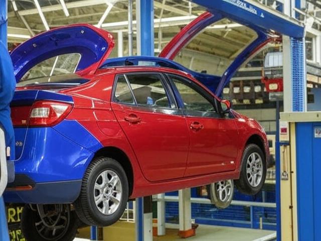 Производство легковых автомобилей в России в октябре выросло в 1,5 раза по сравнению с прошлым годом