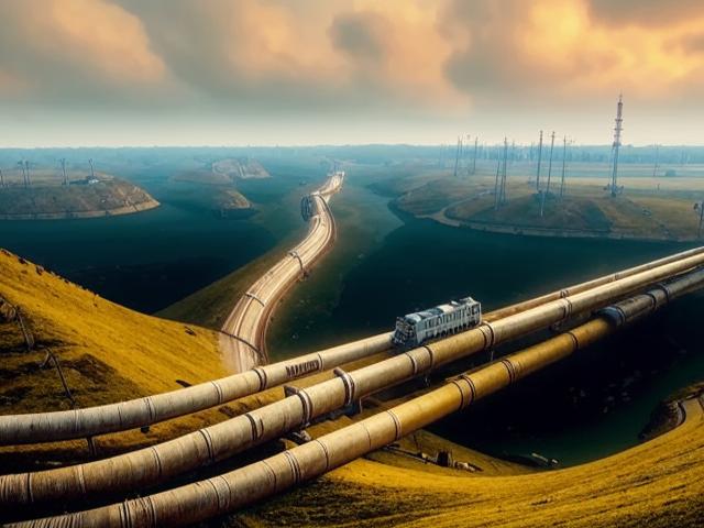 Поставка газа из России в Китай по